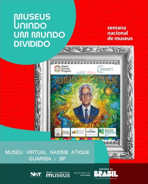 "Museus são frestas de luz na curta eternidade, Unindo o brilho de outrora ao nosso dia inteiro."