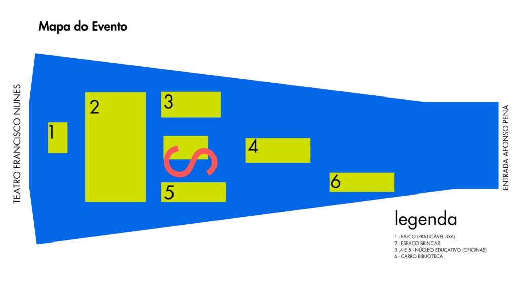 Mapa do Evento