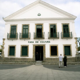 Fachada da Casa de Cultura e Museu Histórico de Maricá