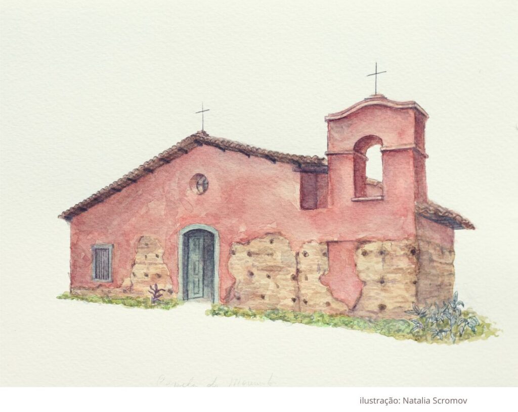 Ilustração da Capela do Morumbi, do Museu da Cidade de São Pauloa