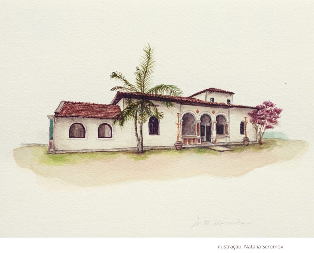 Ilustração do Sítio Morrinhos