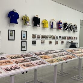 Salão principal da exposição