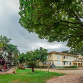 Sede da Fundação Aperam Acesita e Locomotiva Histórica localizado em Timóteo MG
