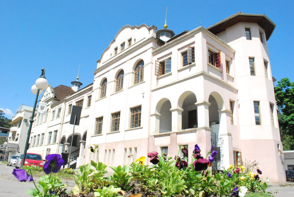 Fachada do Prédio onde se localiza o Museu de Arte de Blumenau