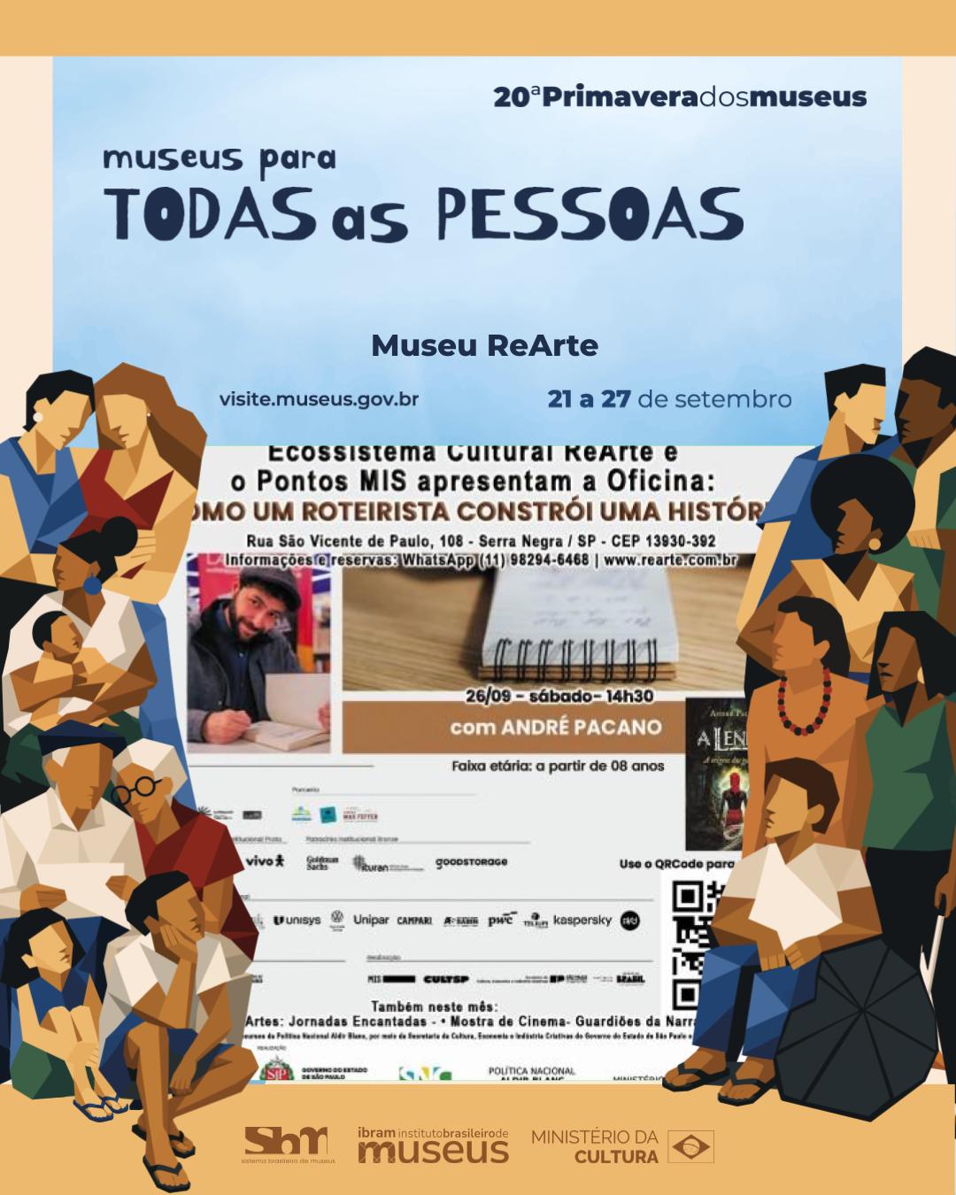 Oficina de Formação Artística: "Como um roteirista constrói uma história" (André Pacano)