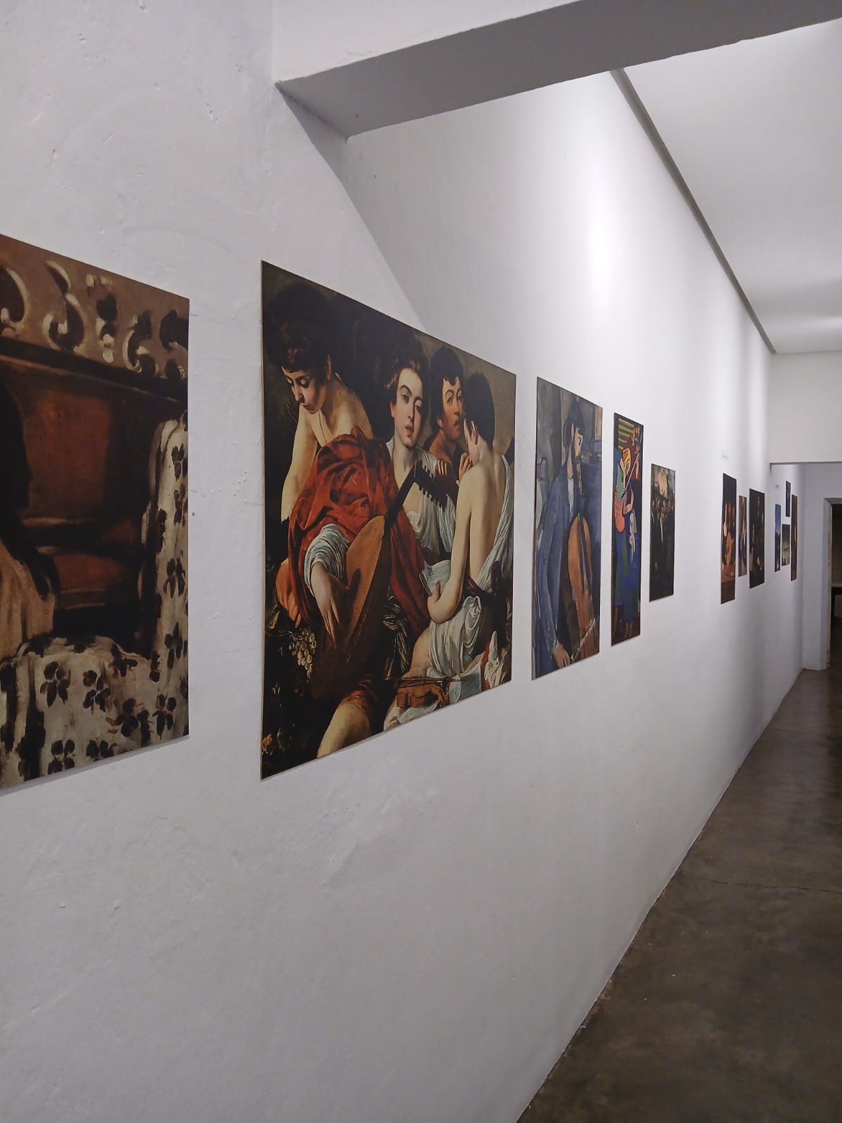 Vista geral da exposição.