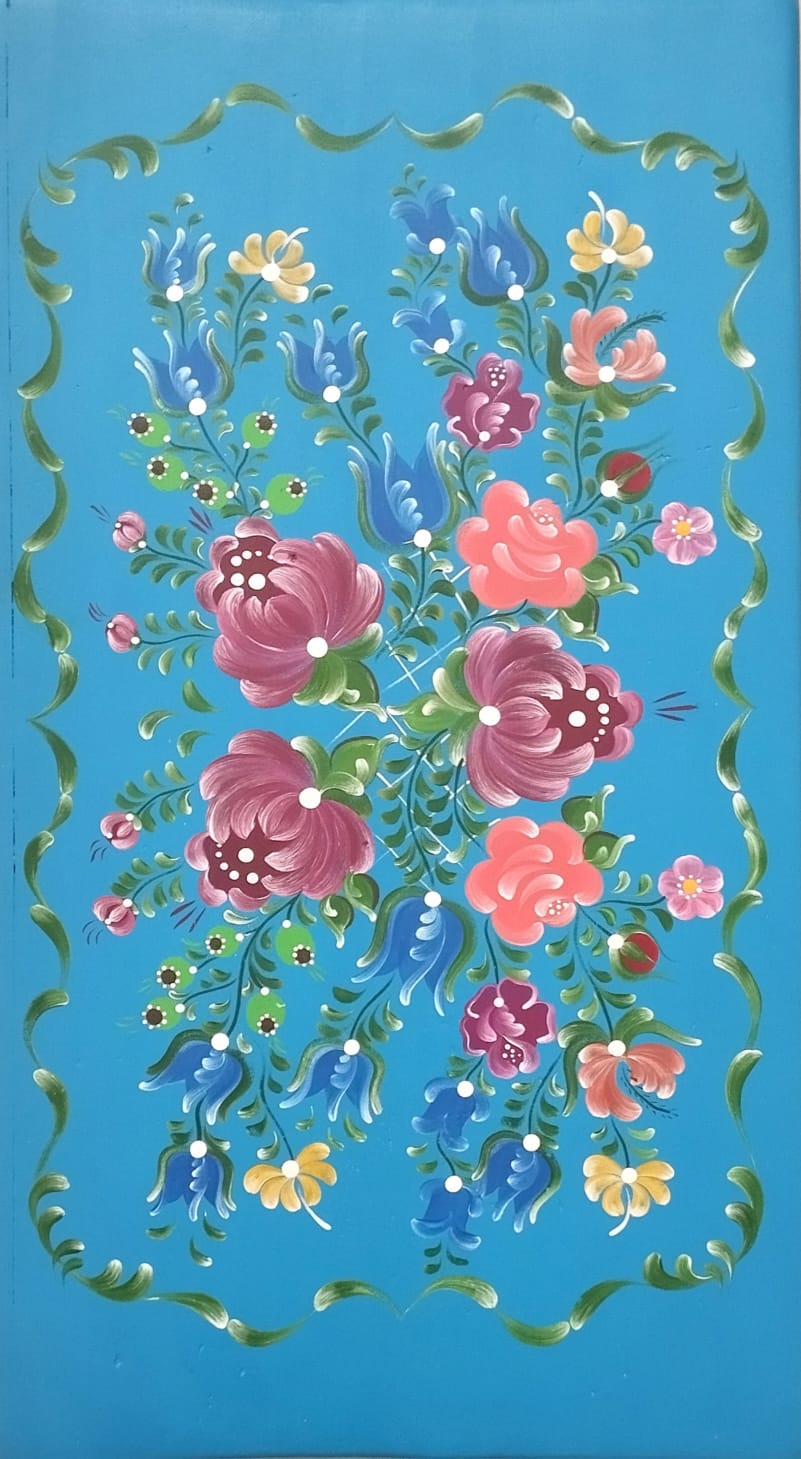 Baurenmalerei - raízes e pincéis