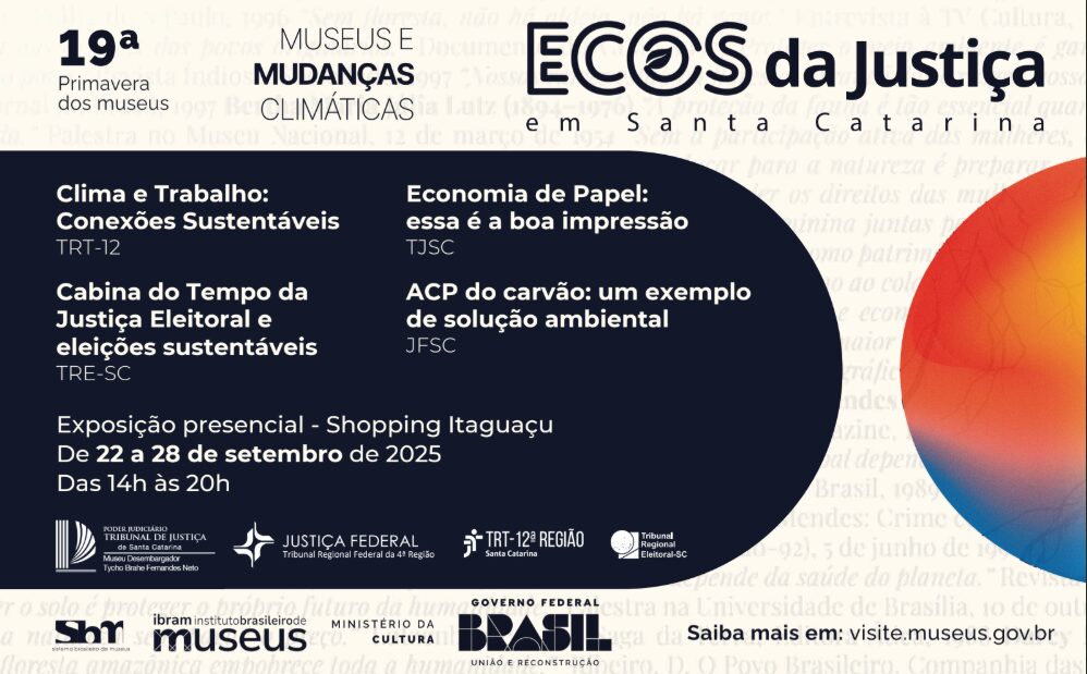 Exposição Ecos da Justiça em Santa Catarina