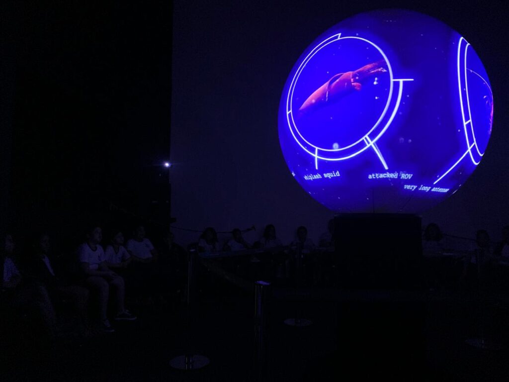 Ciência na Esfera - alunos da Escola Municipal Vitorino Barbiero