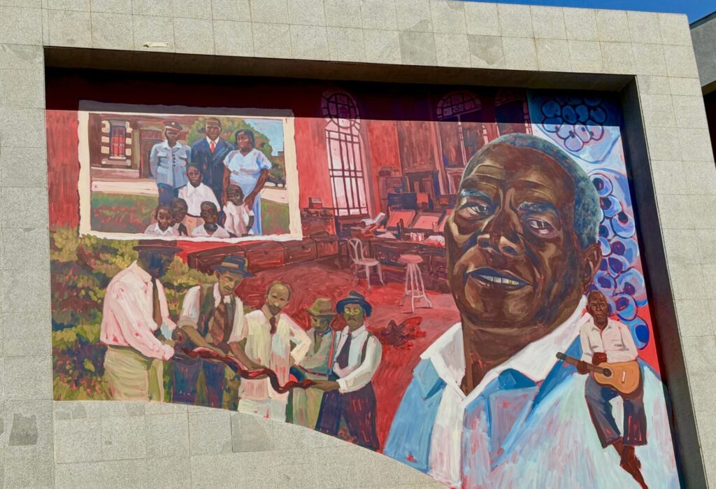 Mural Joaquim Venâncio. Negro Muro