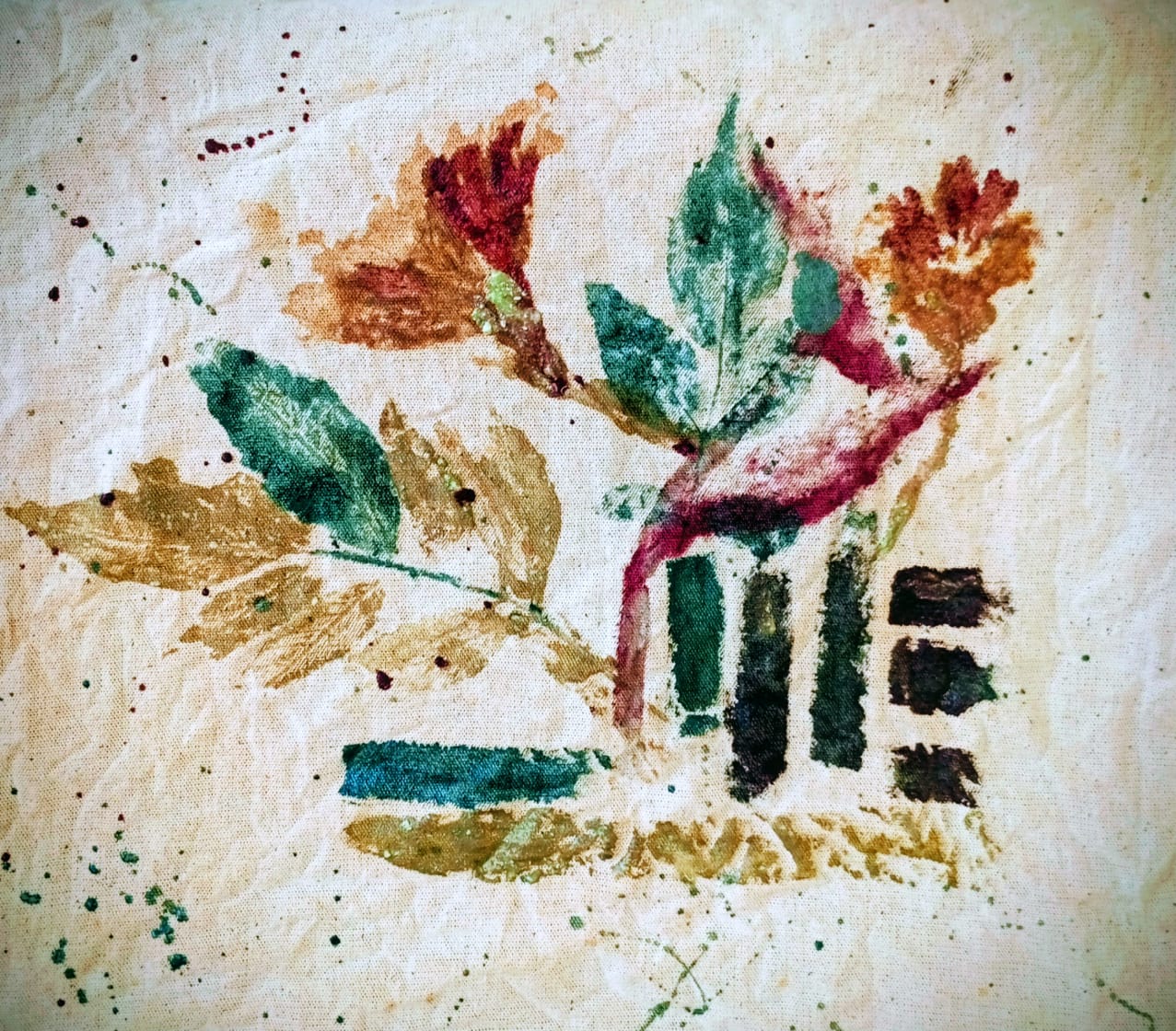 Memórias Vegetais, Luz e Sombra - Impressões artísticas com pigmentos naturais com Christiane Jordão